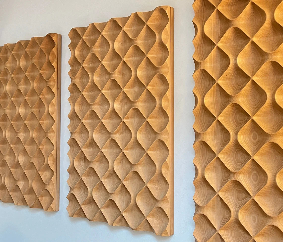 Calmphonie - Premium acoustic diffuser made of beech wood 